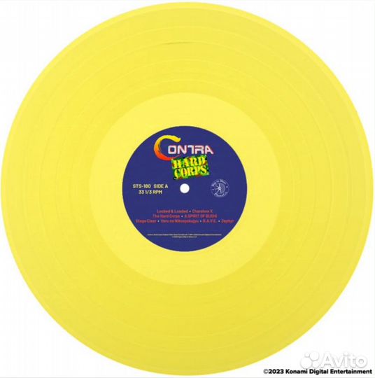 Contra: hard corps Виниловая Пластинка Саундтрек