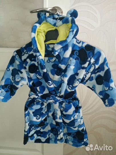 Халатик тёплый Next, р.82