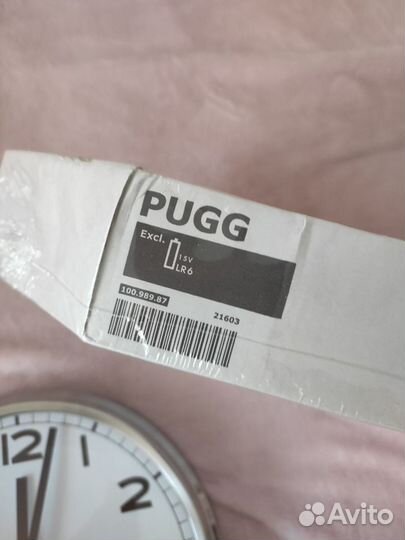 Настенные часы IKEA pugg