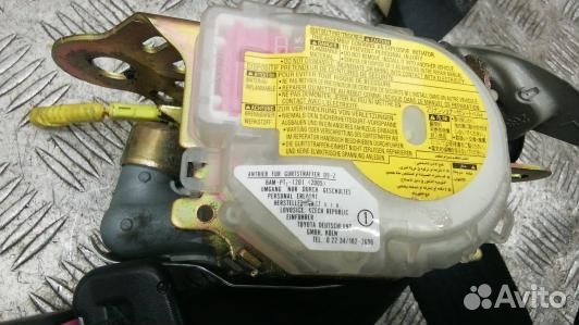 Ремень безопасности с пиропатроном сиденья передне