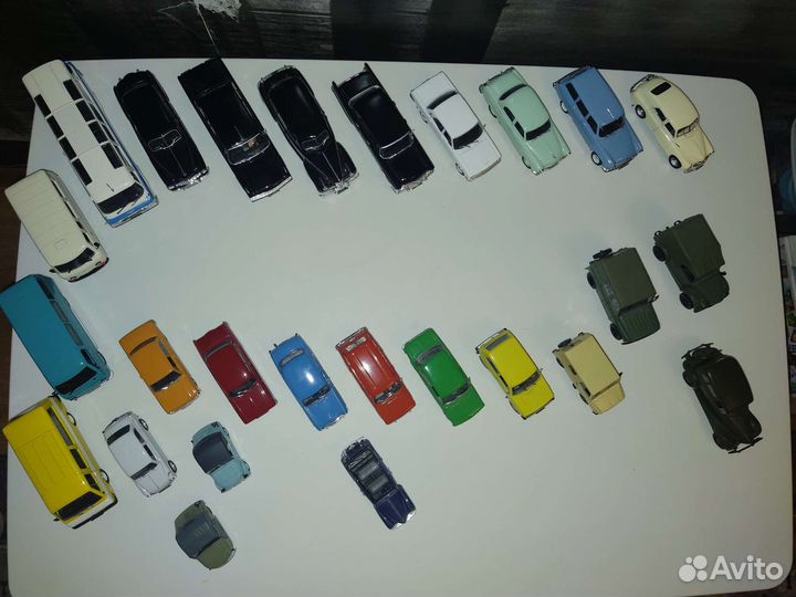 Модельки 1:43 Автолегенды СССР