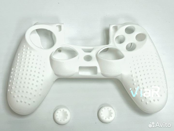 Чехол Белый+накладки (PS4) NEW