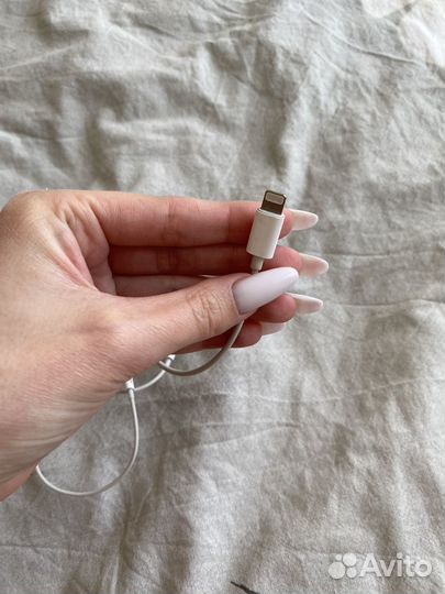 Наушники проводные apple earpods lightning