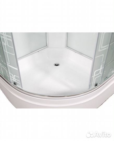 Душевая кабина 80х80х210 Avacan EM2780N угловая ч