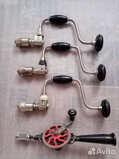 Дрели ручные СССР. Коловорот