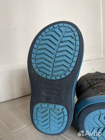 Демисезонные сапоги crocs c10
