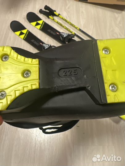 Горные лыжи детские 110 комплект Fisher