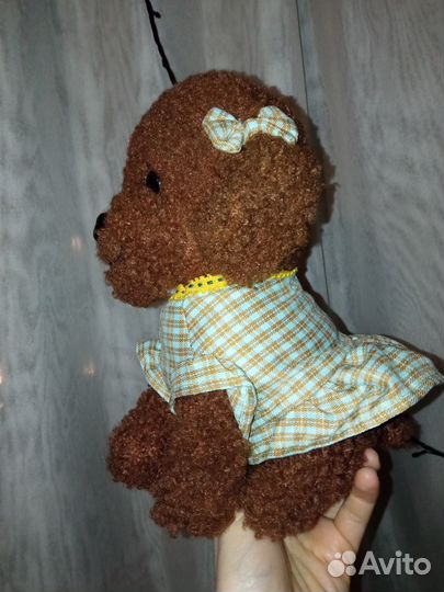 Мягкая игрушка собачка в платье