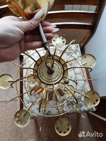 Люстра потолочная бу