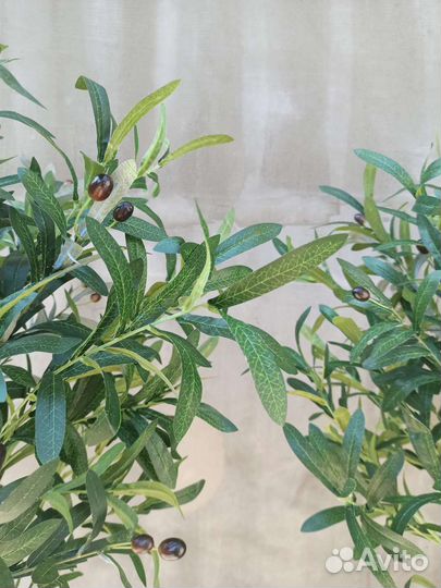 Олива искуственная с плодами. Искусственное дерево