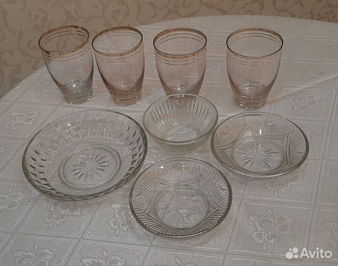 Розетки для варенья и стаканчики СССР