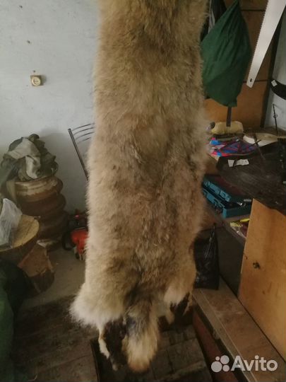 Шкура волка. Имитация