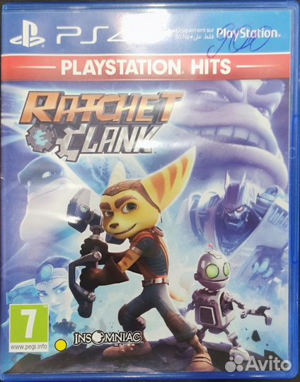 Ratchet clank Игра ps4 диск