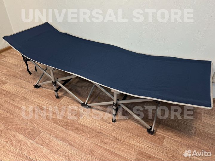 Раскладушка туристическая усиленная многоножка