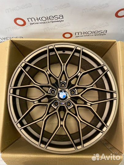 Диски BMW 3 5 6 7 X3 X4 R20 1000 style Bronze