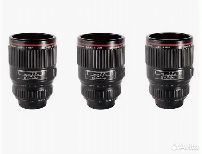 Набор стопок «Объектив», подарок фотографу