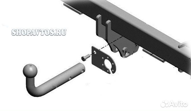 Фаркоп трейлер renault logan 2008-2014