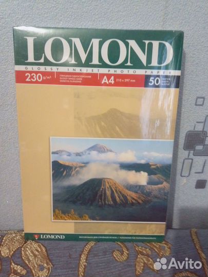 Фотобумага lomond