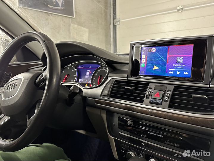 Беспородной CarPlay в Audi A6 C7