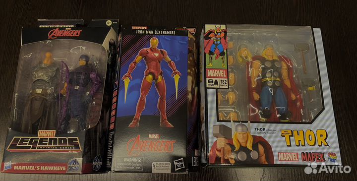 Фигурки Marvel legends, hasbro, mafex
