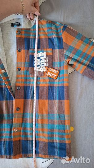 Ветровка парка для мальчика 116