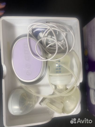 Молокоотсос avent электрический