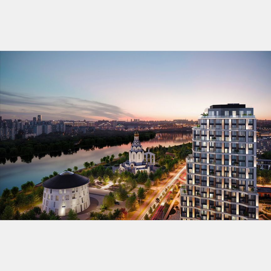 2-к. квартира, 71,1 м², 19/22 эт.