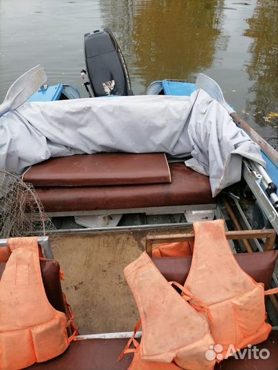 Лодка Прогресс-2 с мотором