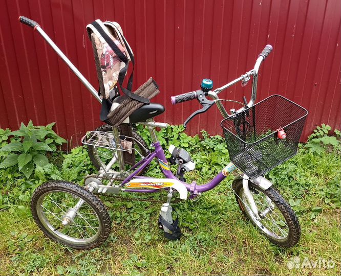 Велосипед для детей дцп 6-9 лет