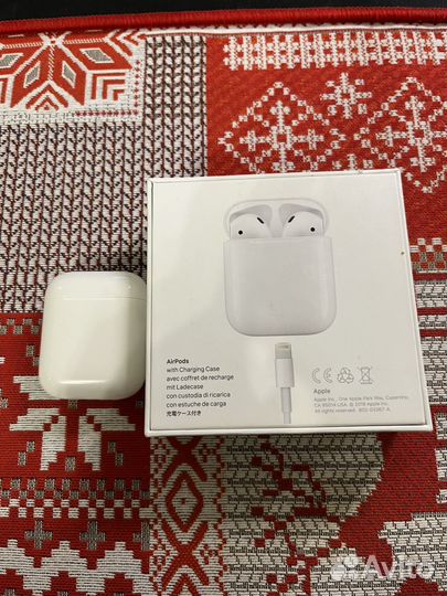Наушники apple airpods 2