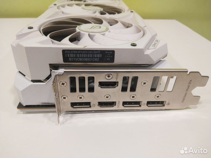 Видеокарта rtx 3070 asus rog strix
