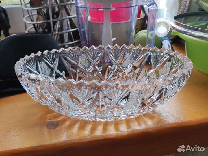 Хрустальная салатница
