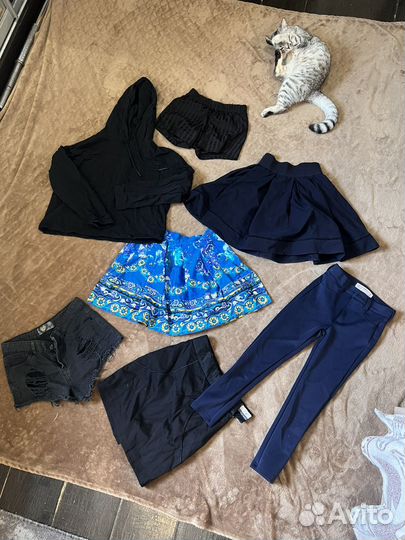Пакет вещей на девочку 7-10 лет
