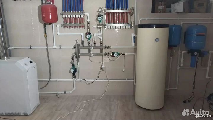 Монтаж водопровода, отопления, услуги сантехника