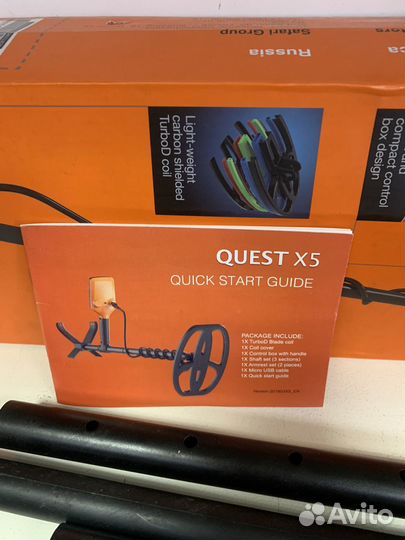 Металлоискатель Quest X5