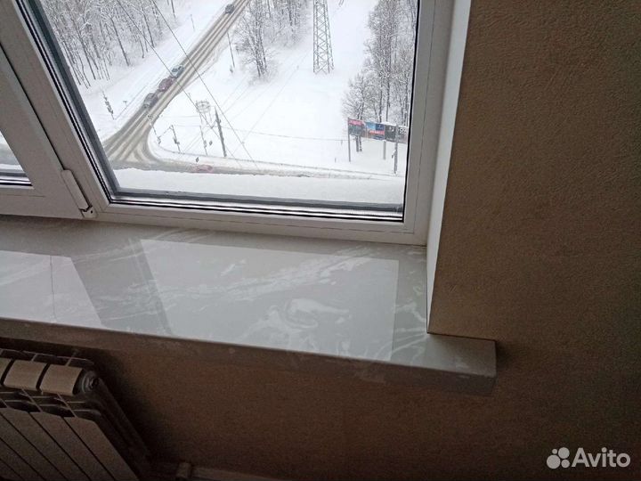 Подоконники и откосы из искуственного камня