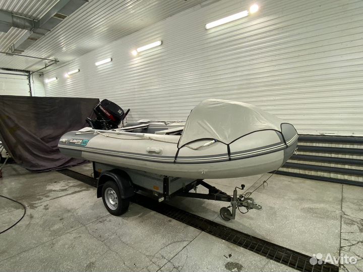 Лодка gladiator 420