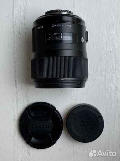 Объектив Sigma art 35mm Nikon
