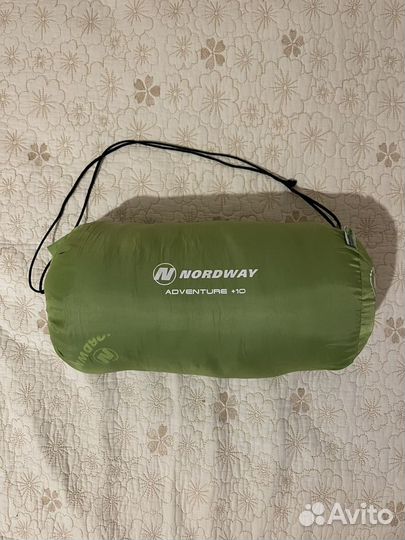 Спальный мешок Nordway Adventure +10C размер M