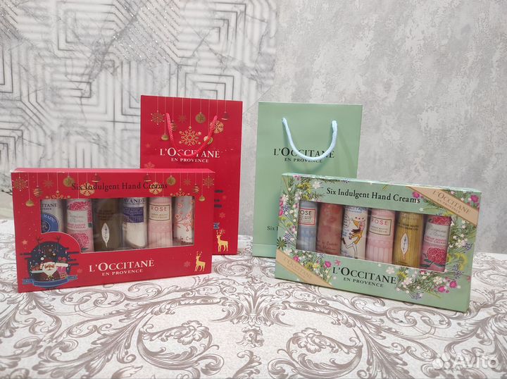 Loccitane крем для рук наборы подарок на 8 марта