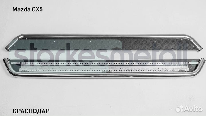 Пороги подножки Mazda CX5 Classik
