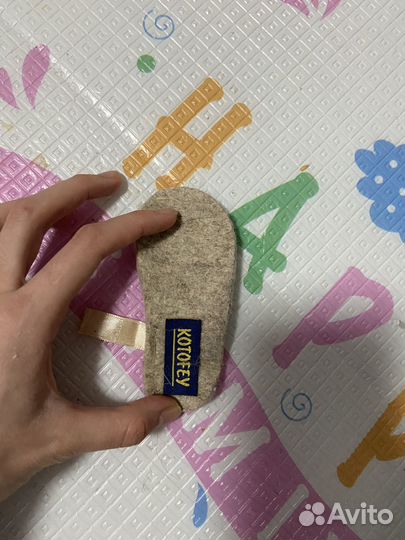 Ботинки зимние для девочки 18 19 размер