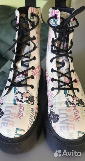 Ботинки zara 37 для девочки