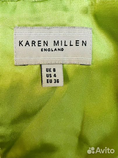 Шелковое платье Karen Millen