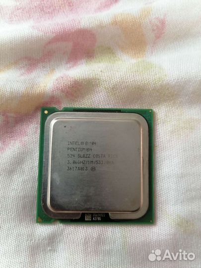 Процессор Intel pentium