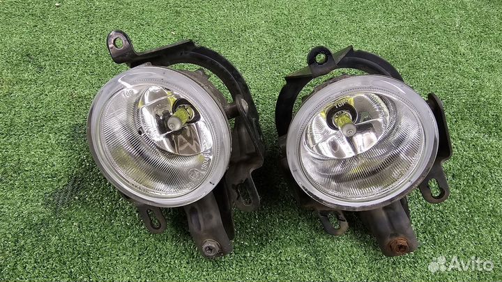 Противотуманные фары pajero 3