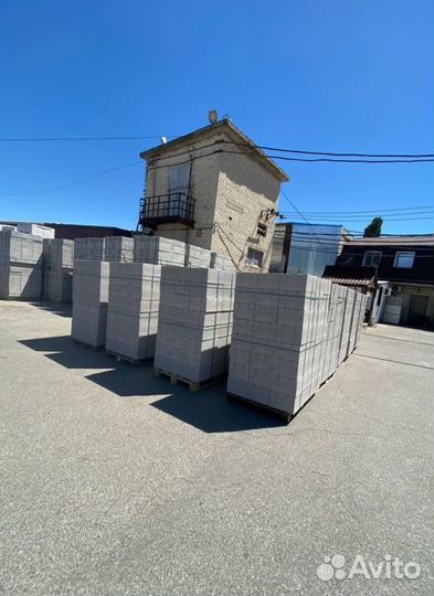 Пеплоблок М35 390х190х190