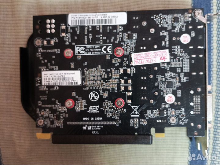 Видеокарта gtx 1050 2gb