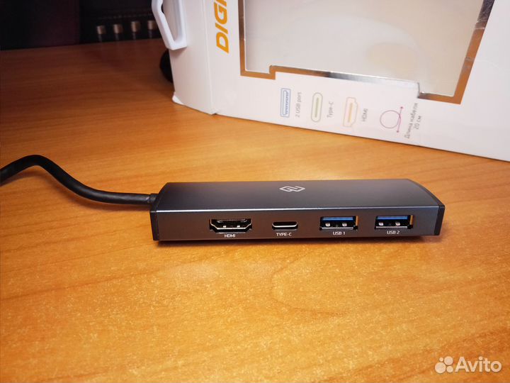 Разветвитель Hub USB-C (Type C)