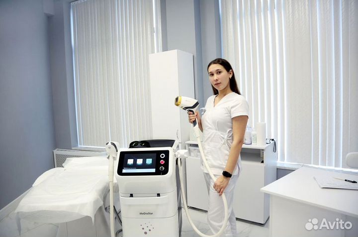 Прибыльный центр лазерной эпиляции в хорошем месте